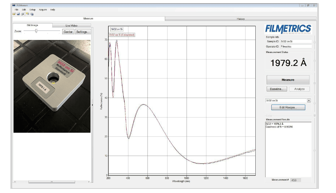 硅上氧化硅測(cè)量厚度數(shù)據(jù) 硅上氧化硅測(cè)量厚度數(shù)據(jù)
